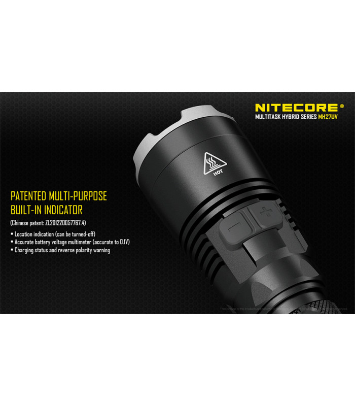 ΦΑΚΟΣ LED NITECORE MULTI TASK HYBRID MH27UV