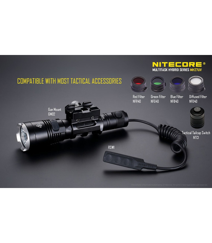 ΦΑΚΟΣ LED NITECORE MULTI TASK HYBRID MH27UV