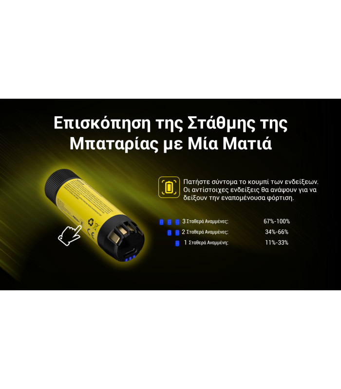 ΜΠΑΤΑΡΙΑ NITECORE WLB40 , 4000ma Work Li-on, for NWH20