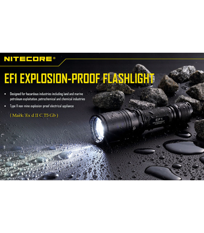 ΦΑΚΟΣ LED NITECORE EXPLOSION-PROOF EF1
