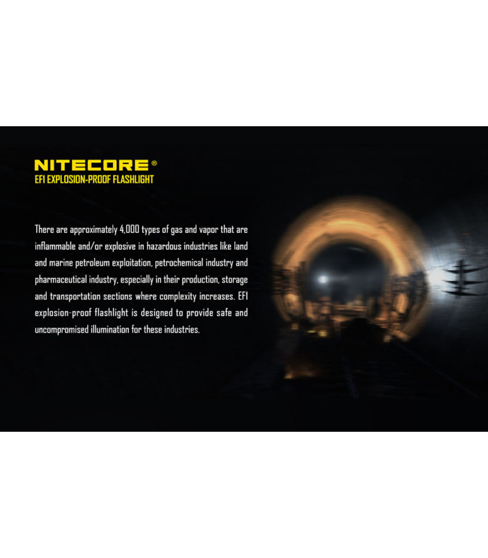 ΦΑΚΟΣ LED NITECORE EXPLOSION-PROOF EF1