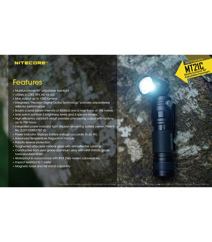 ΦΑΚΟΣ LED NITECORE MULTI TASK MT21C