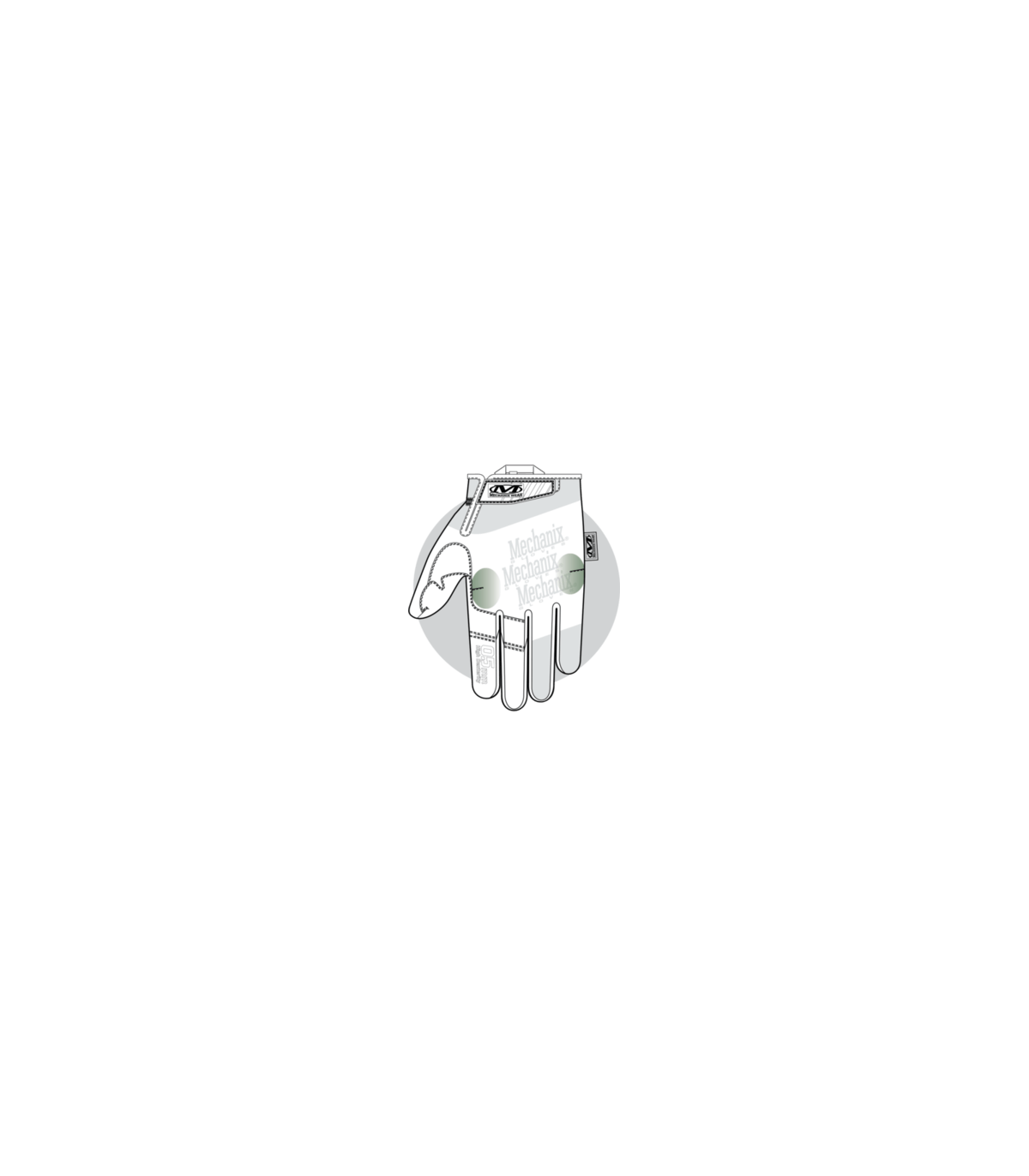 ΓΑΝΤΙΑ MECHANIX, Specialty Hi-Dexterity 0.5mm,Covert,MD