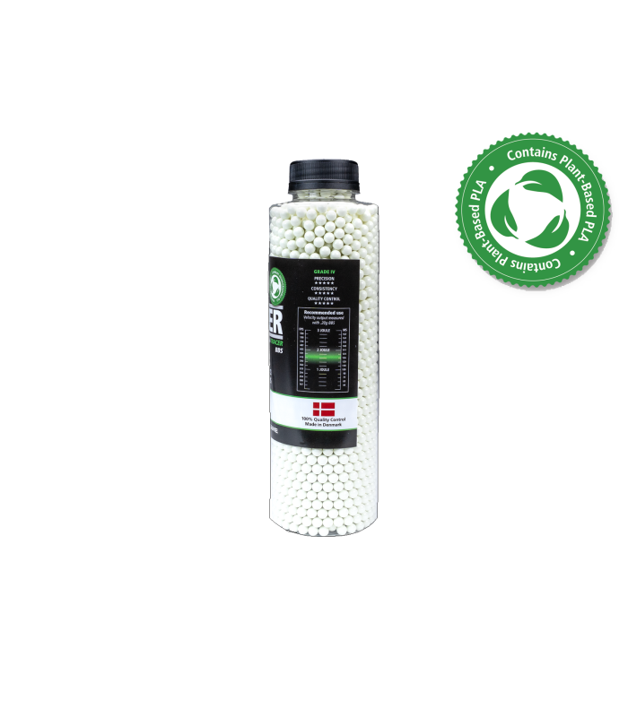 ΜΠΙΛΙΕΣ SOFT ASG Alpha Blaster Bio Tracer GRN, 0.30gr/3300bbs
