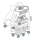 ΓΑΝΤΙΑ MECHANIX, M-Pact, Κοφτά,Coyote, XL