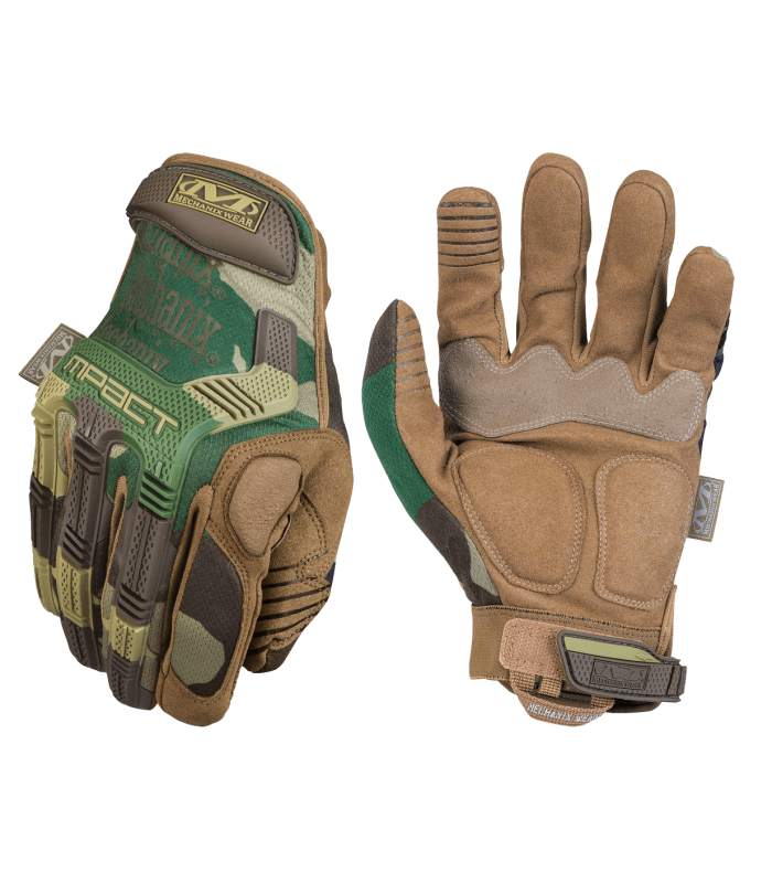 ΓΑΝΤΙΑ MECHANIX, M-pact, Woodland Camo, L