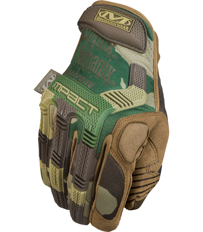 ΓΑΝΤΙΑ MECHANIX, M-pact, Woodland Camo, L