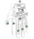 ΓΑΝΤΙΑ MECHANIX, M-Pact, Coyote, Size S