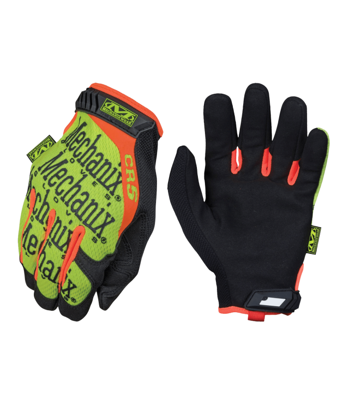 ΓΑΝΤΙΑ MECHANIX, The Original, CR5 Hi-Viz Yellow, Size-MD