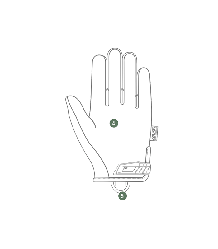 ΓΑΝΤΙΑ MECHANIX, Womans Original,Covert,0.5mm,LG