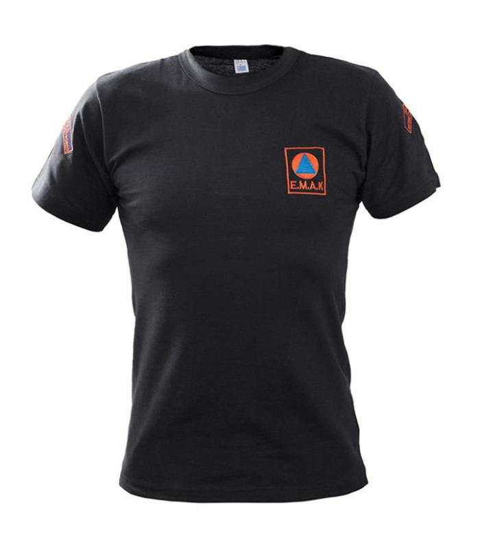 Μπλουζάκι Survivors Βαμβακερό T-Shirt με Κέντημα ΕΜΑΚ | Sabotage Oddal