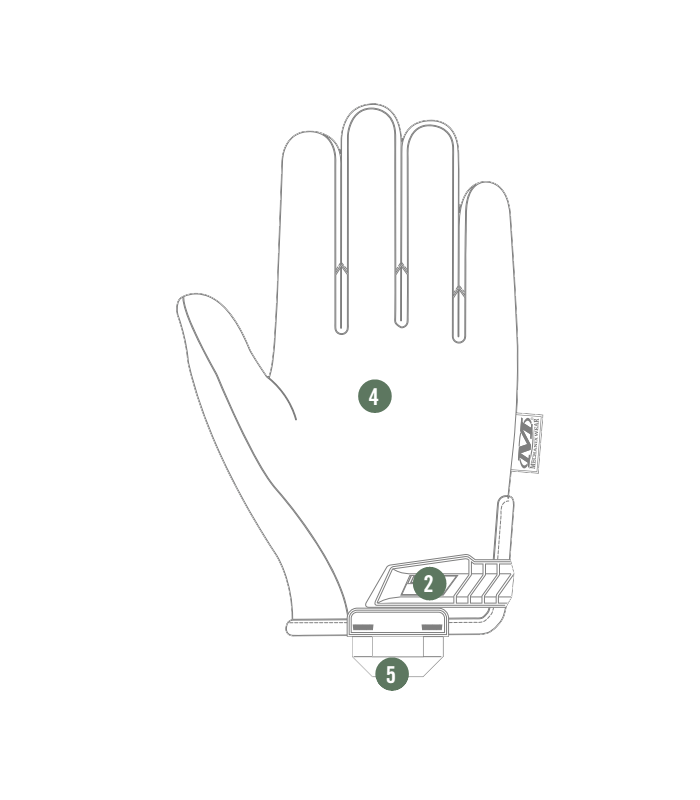 ΓΑΝΤΙΑ MECHANIX, The Original, Wolf Grey, Size XXL