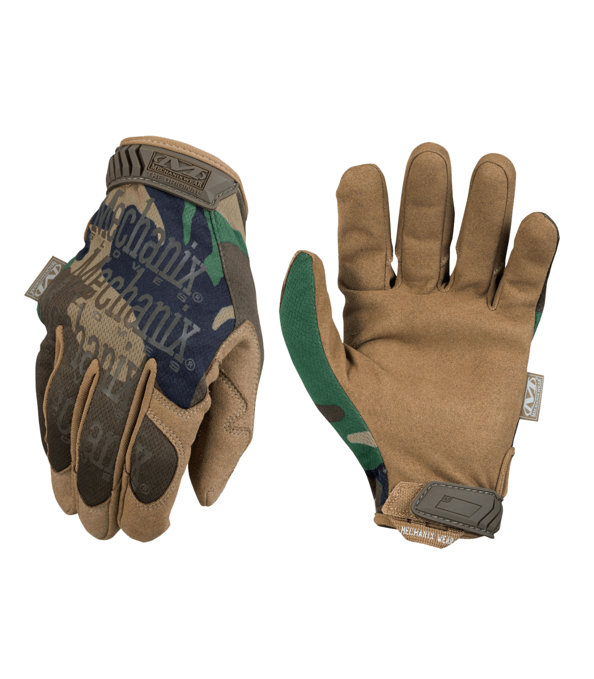 ΓΑΝΤΙΑ MECHANIX, The Original, Woodland Camo, L