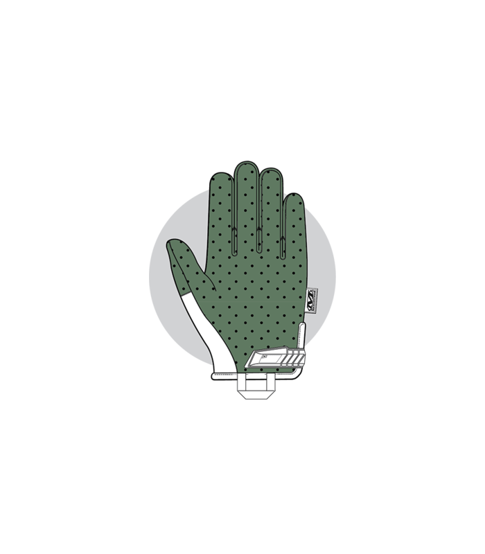 ΓΑΝΤΙΑ MECHANIX, The Original, Vent, Covert, Size XXL
