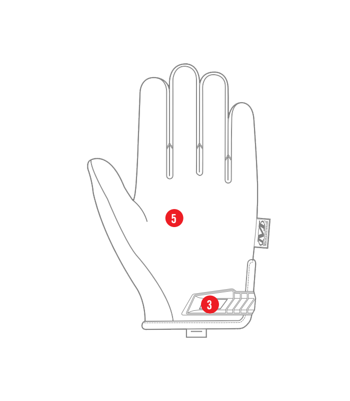 ΓΑΝΤΙΑ MECHANIX, The Original, Size L