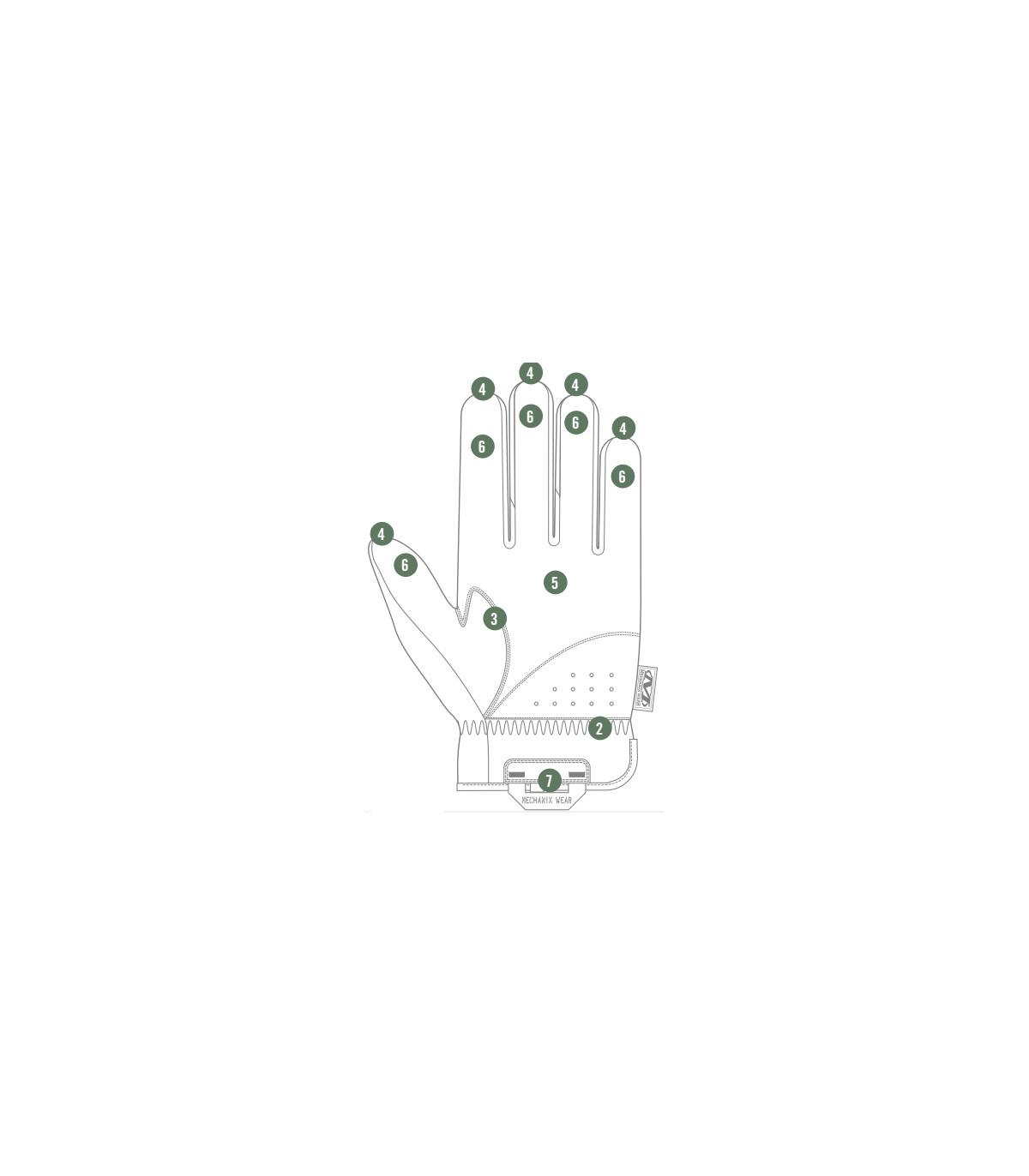 ΓΑΝΤΙΑ MECHANIX, Fastfit, Coyote, LG