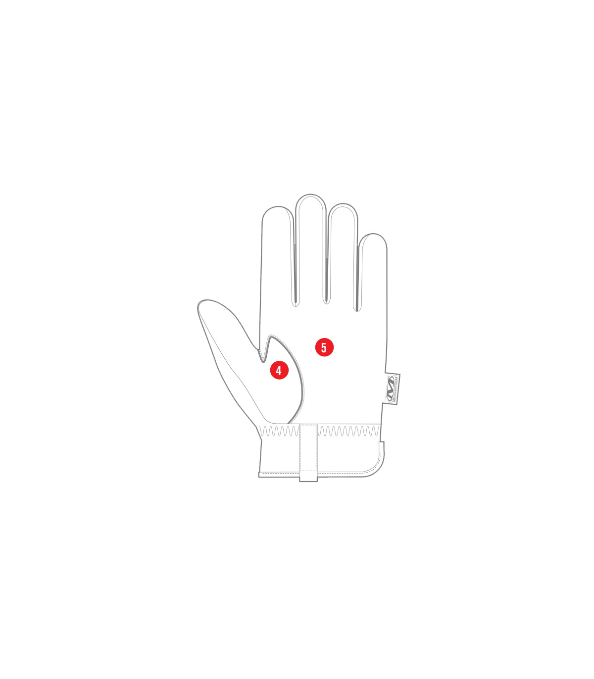 ΓΑΝΤΙΑ MECHANIX, Fastfit, black, Size L