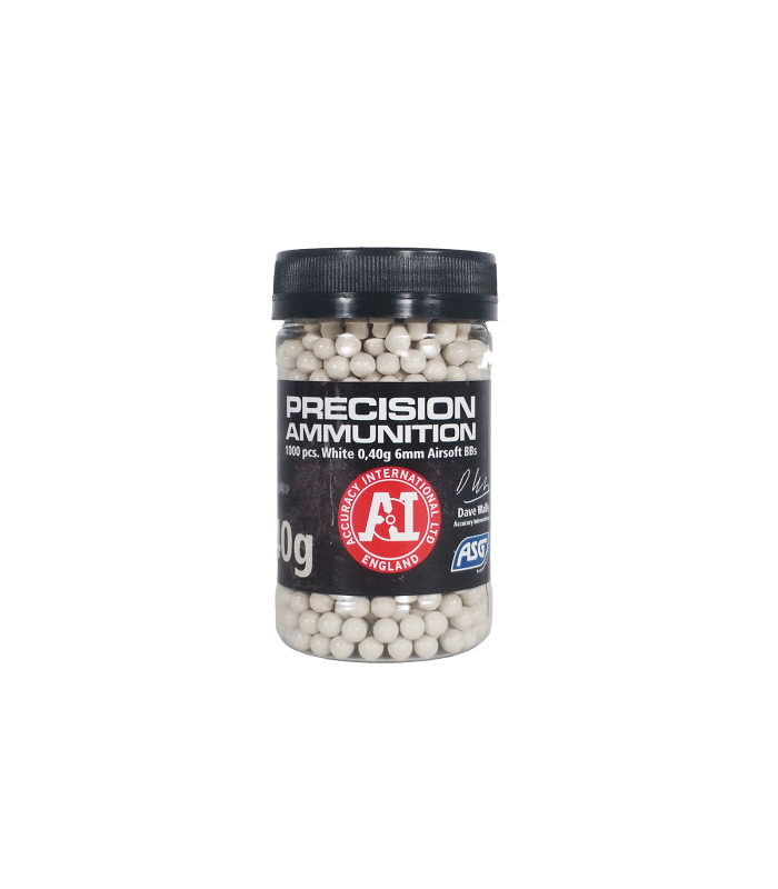 ΜΠΙΛΙΕΣ SOFT ASG BB, 0.40gr/1000pcs White