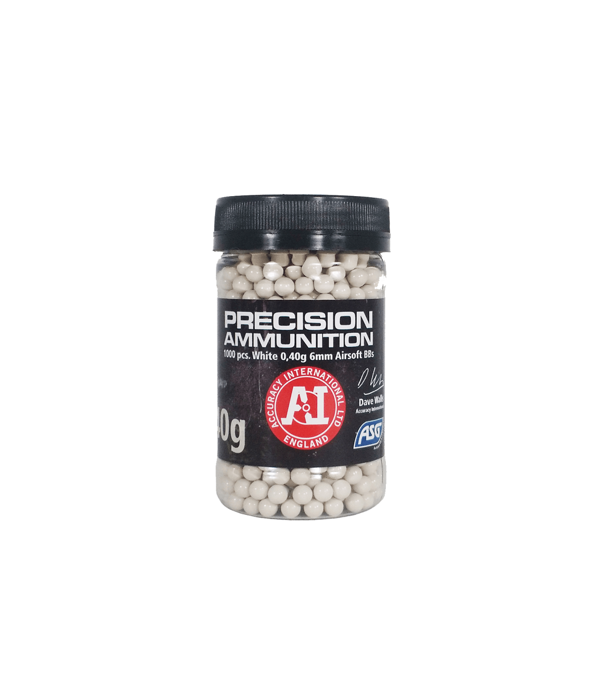 ΜΠΙΛΙΕΣ SOFT ASG BB, 0.40gr/1000pcs White