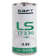 ΜΠΑΤΑΡΙΑ ΛΙΘΙΟΥ SAFT 3.6v, LS17330,2/3A,2100mAh