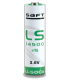ΜΠΑΤΑΡΙΑ ΛΙΘΙΟΥ SAFT 3.6v, LS14500,AA,2600mAh (τιμή τεμαχίου)