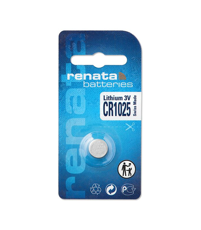 ΜΠΑΤΑΡΙΑ ΛΙΘΙΟΥ RENATA 1025 (τιμή τεμαχίου)