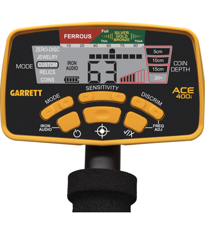 ΑΝΙΧΝΕΥΤΗΣ GARRETT ACE 400i 8,5χ11"