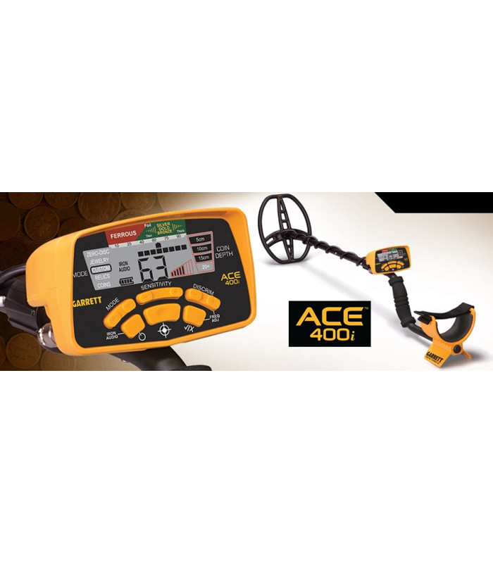 ΑΝΙΧΝΕΥΤΗΣ GARRETT ACE 400i 8,5χ11"