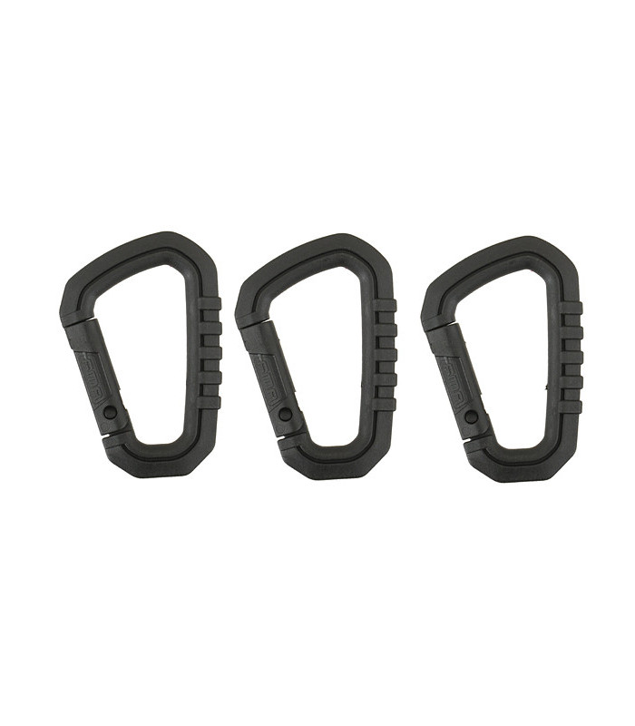 Κρίκοι Καραμπίνερ FMA Νάιλον Carabiner Set 3 Τεμαχίων Πολυμερικοί Ελαφριοί | Sabotage Oddal