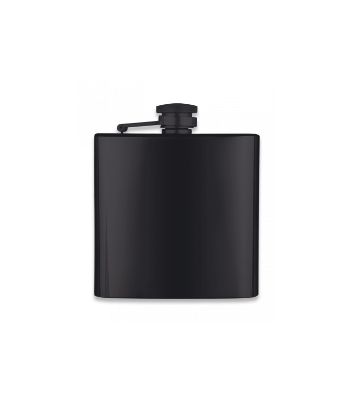 ΥΔΡΟΔΟΧΕΙΟ - ΦΛΑΣΚΙ Albainox stainless black hip flask, 40126