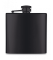 ΥΔΡΟΔΟΧΕΙΟ - ΦΛΑΣΚΙ Albainox stainless black hip flask, 40126