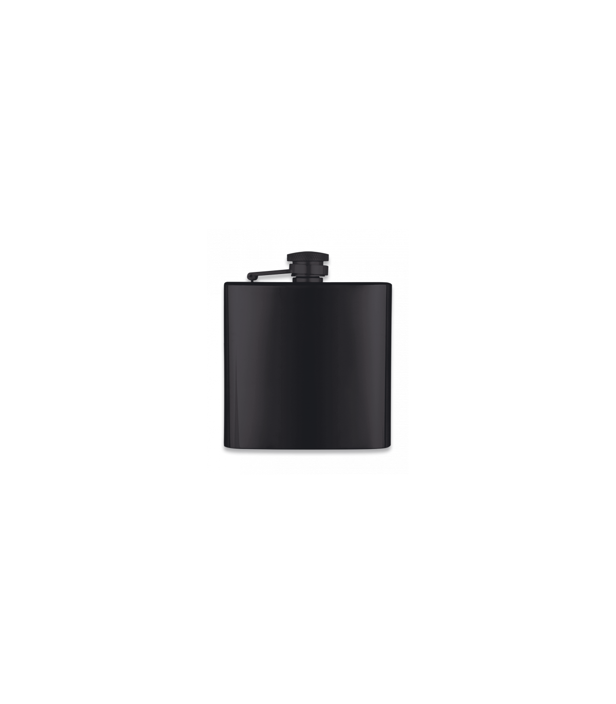 ΥΔΡΟΔΟΧΕΙΟ - ΦΛΑΣΚΙ Albainox stainless black hip flask, 40126