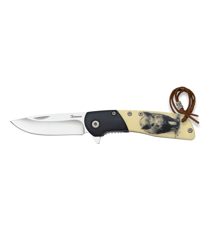 ΣΟΥΓΙΑΣ Albainox Black Wood Wild Boar, 6.7cm, 25055