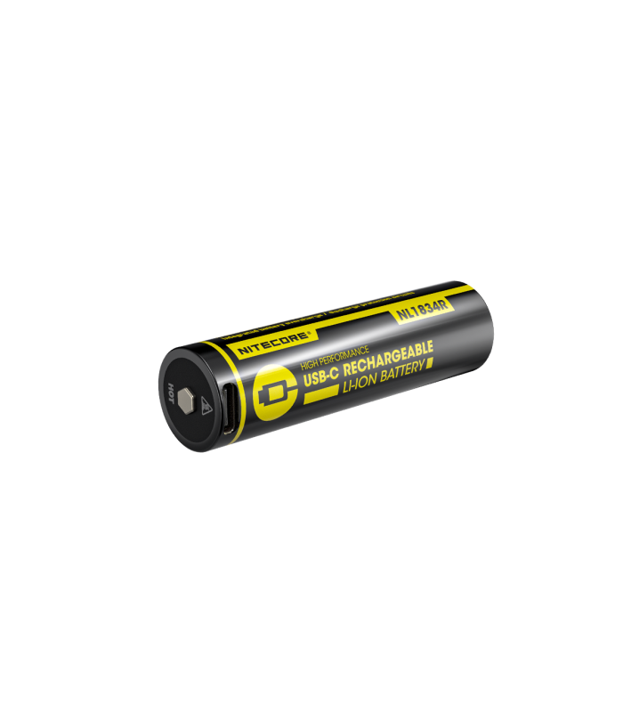 ΜΠΑΤΑΡΙΑ NITECORE 18650 / 3400mAh / USB-C (τιμή τεμαχίου)