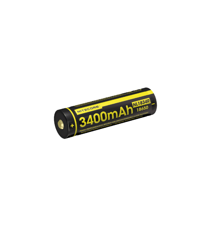ΜΠΑΤΑΡΙΑ NITECORE 18650 / 3400mAh / USB-C (τιμή τεμαχίου)