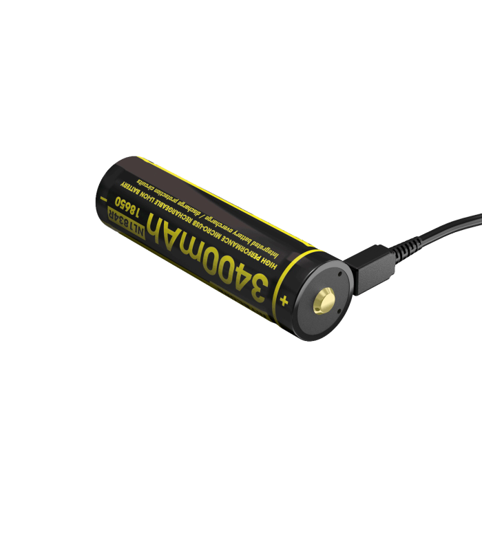 ΜΠΑΤΑΡΙΑ NITECORE 18650 / 3400mAh / USB-C (τιμή τεμαχίου)