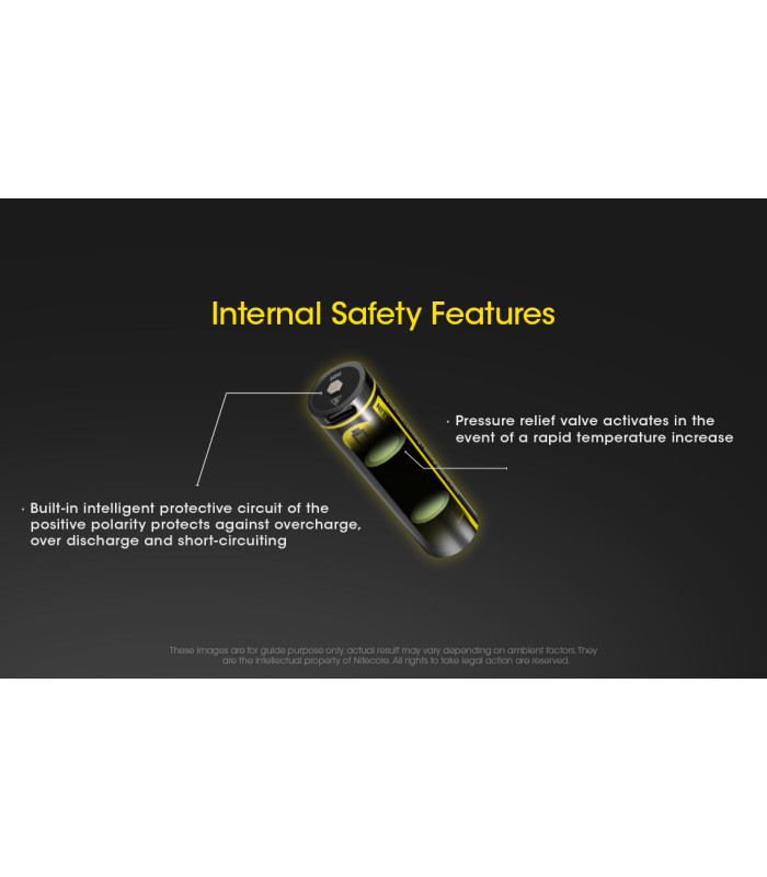 ΜΠΑΤΑΡΙΑ NITECORE 18650 / 3400mAh / USB-C (τιμή τεμαχίου)