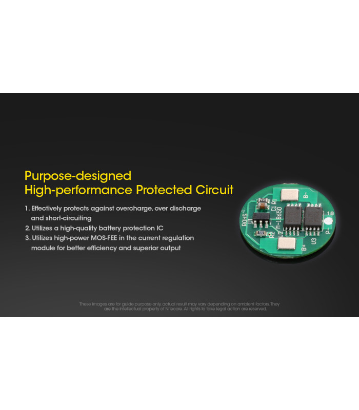 ΜΠΑΤΑΡΙΑ NITECORE 18650 / 3400mAh / USB-C (τιμή τεμαχίου)