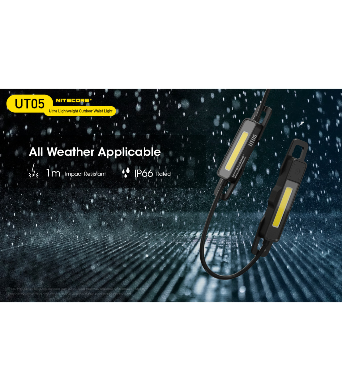 ΦΑΚΟΣ LED NITECORE HEADLAMP UT05, 400 Lumens