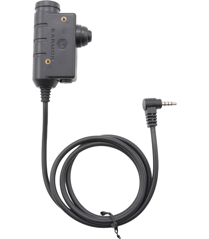 Διακόπτης PTT για Ωτοασπίδες EARMOR, Yaesu, Military