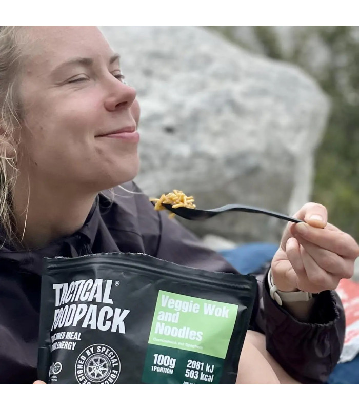 Tactical Foodpack Veggie Wok & Noodles 100g | Sabotage Oddal