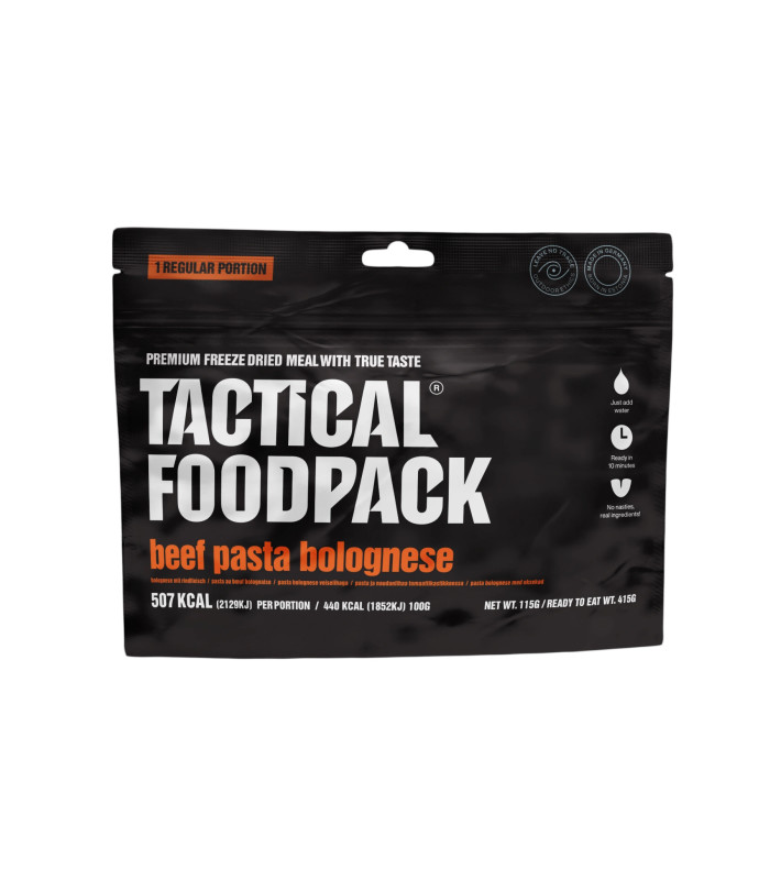 Tactical Foodpack Beef Pasta Bolognese 100 g | Sabotage Oddal