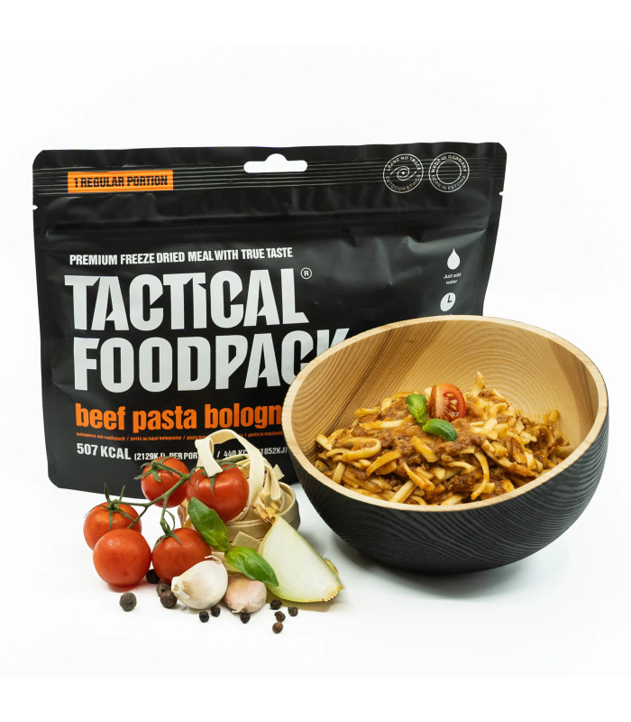 Tactical Foodpack Beef Pasta Bolognese 100 g | Sabotage Oddal