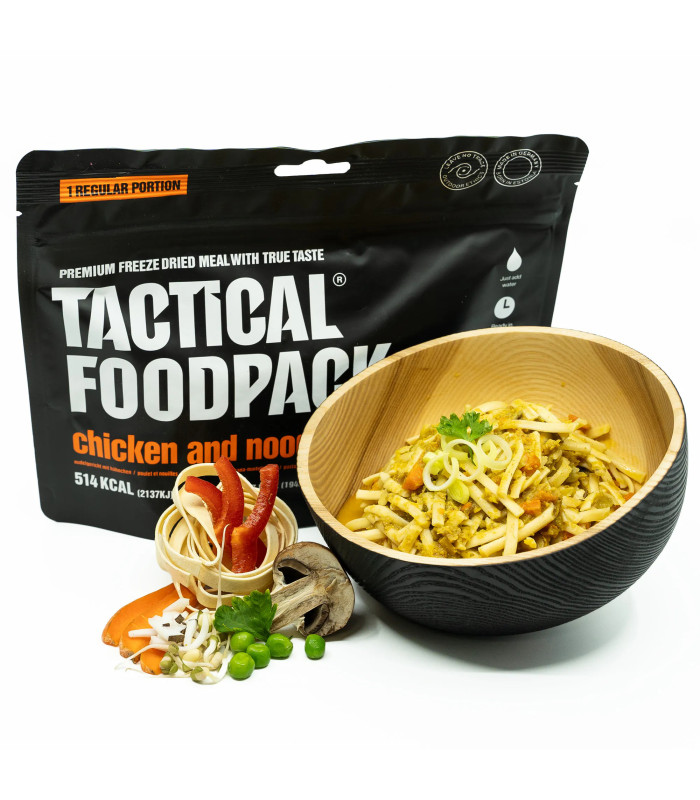 Tactical Foodpack Chicken & Noodles 115 g | Sabotage Oddal