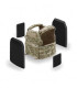 WARRIOR ASSAULT DCS M4 PLATE CARRIER MULTICAM