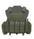 WARRIOR ASSAULT DCS DA 5.56 MM PLATE CARRIER OD GREEN