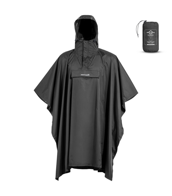 Pentagon Cloudburst Packable Rain Poncho | Sabotage Oddal