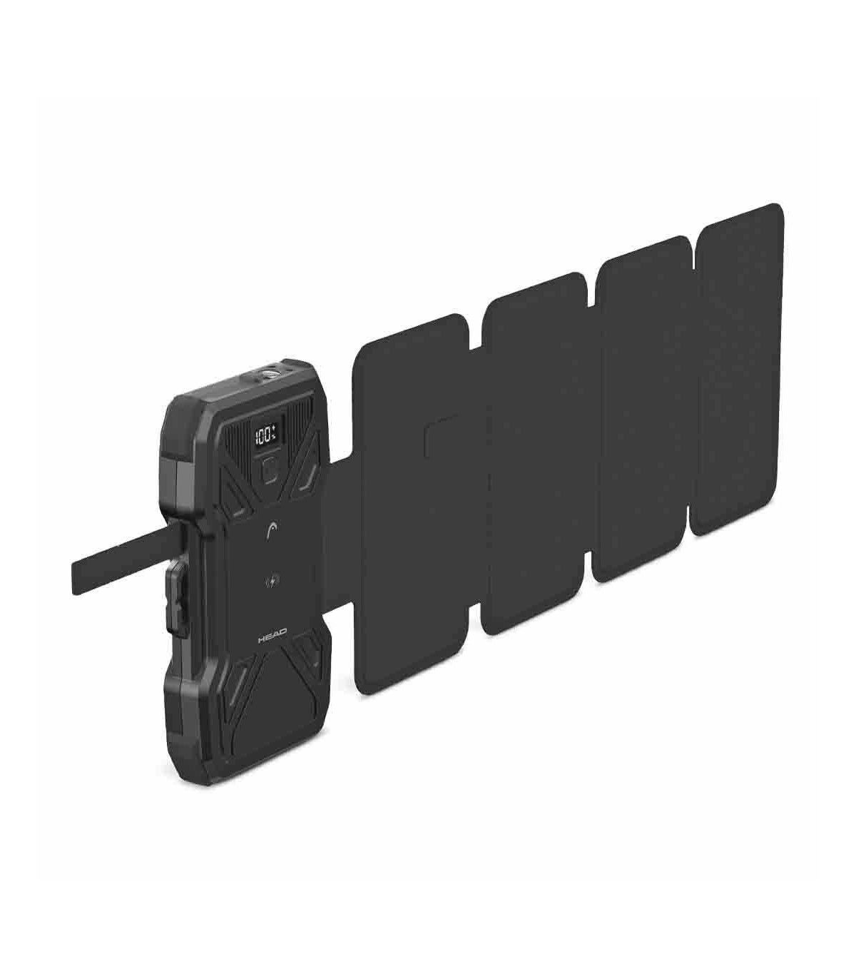 Powerbank Head Solar 10 000 mAh 22.5W PD Wireless 15W | Sabotage Oddal