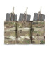 WARRIOR ASSAULT TRIPLE MOLLE OPEN 5.56 MM AMMO POUCH MULTICAM