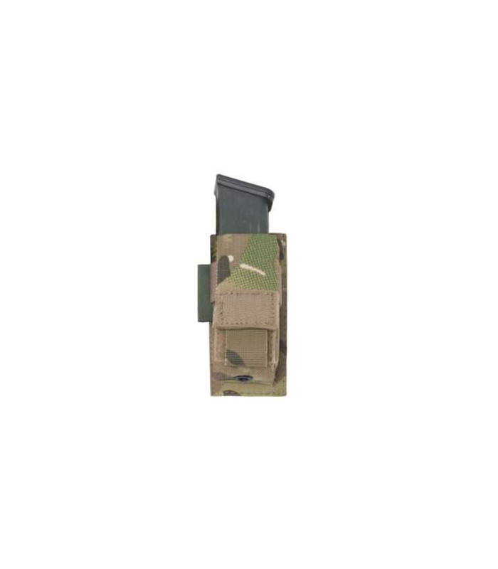 WARRIOR ASSAULT DIRECT ACTION SINGLE 9 MM PISTOL MAG POUCH